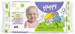 Белла Happy салфетки детские А-64 Silk&Cotton (Шелк и Хлопок) (В, НА,С)