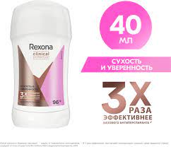 Рексона Clinical жен део-штик Сухость и уверенность 40 мл