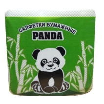 Салфетки ПАНДА А-100 23*23 белые