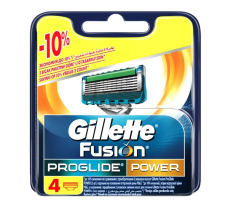 Жиллетт запас FUSION PROGLIDE POVER A-4