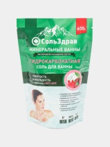 СольЗдрав соль для ванн 600г в ас-те 
