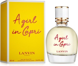 Lanvin A GIRL IN CAPRI туал вода женская 90 мл