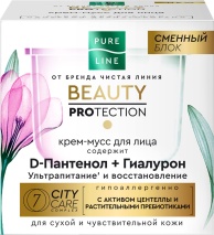 ЧЛ Beauty Protection крем-мусс д/лица д/сух и чувств кожи 45 мл
