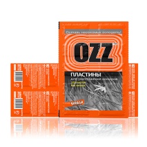 ОЗЗ Ultra-18 пластины от комаров 10 шт оранжевые 