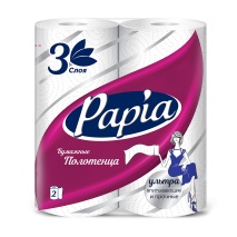 Полотенца Папия Papia Decor А-2 3 слоя (85 листов) 